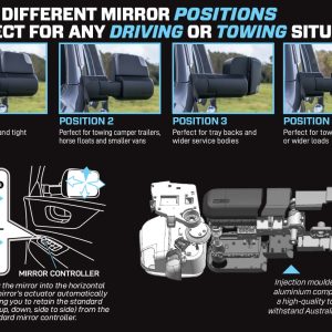 Msa Towing Mirrors Specs